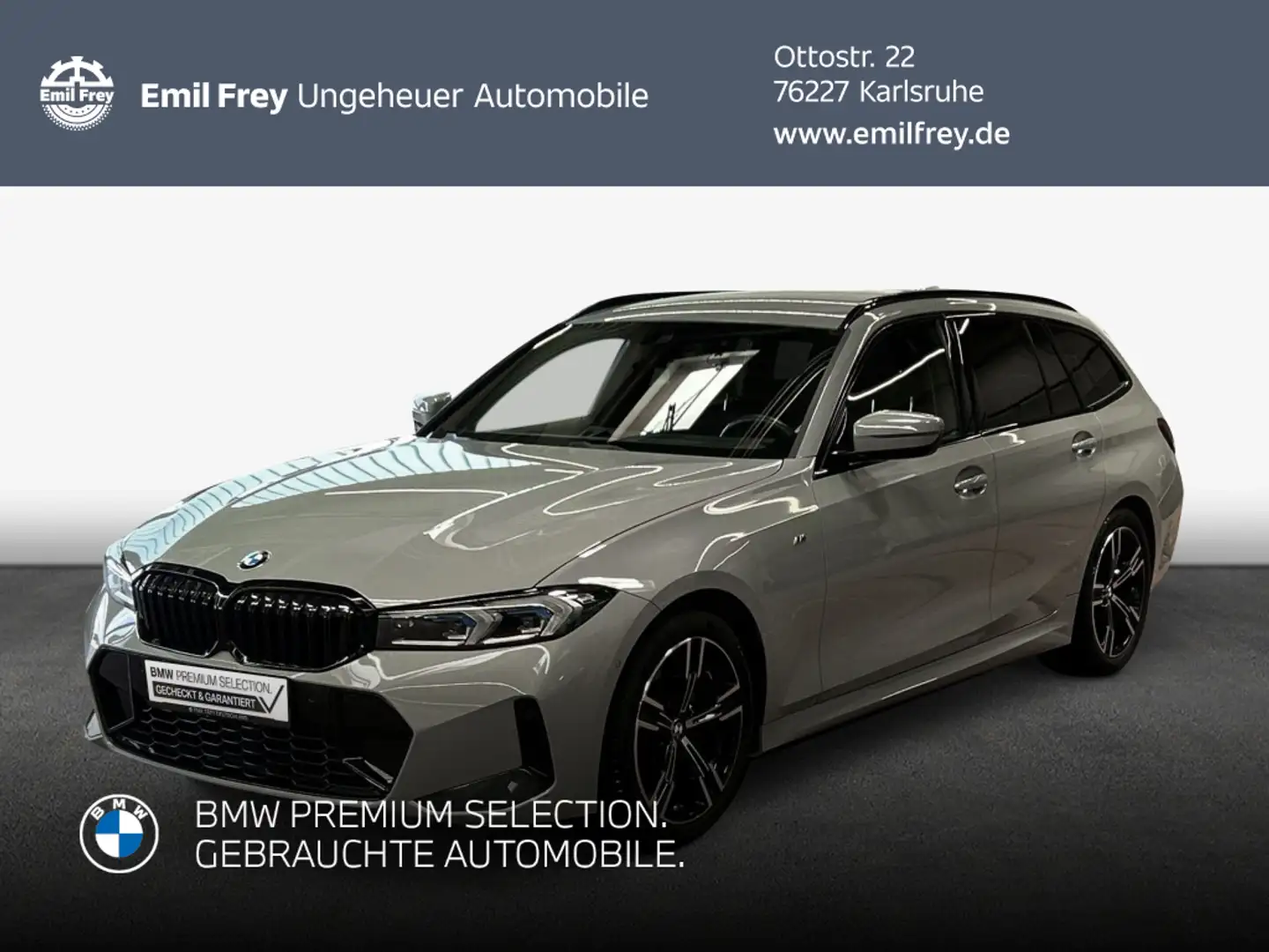 BMW 320 i Touring Aut. Grau - 1