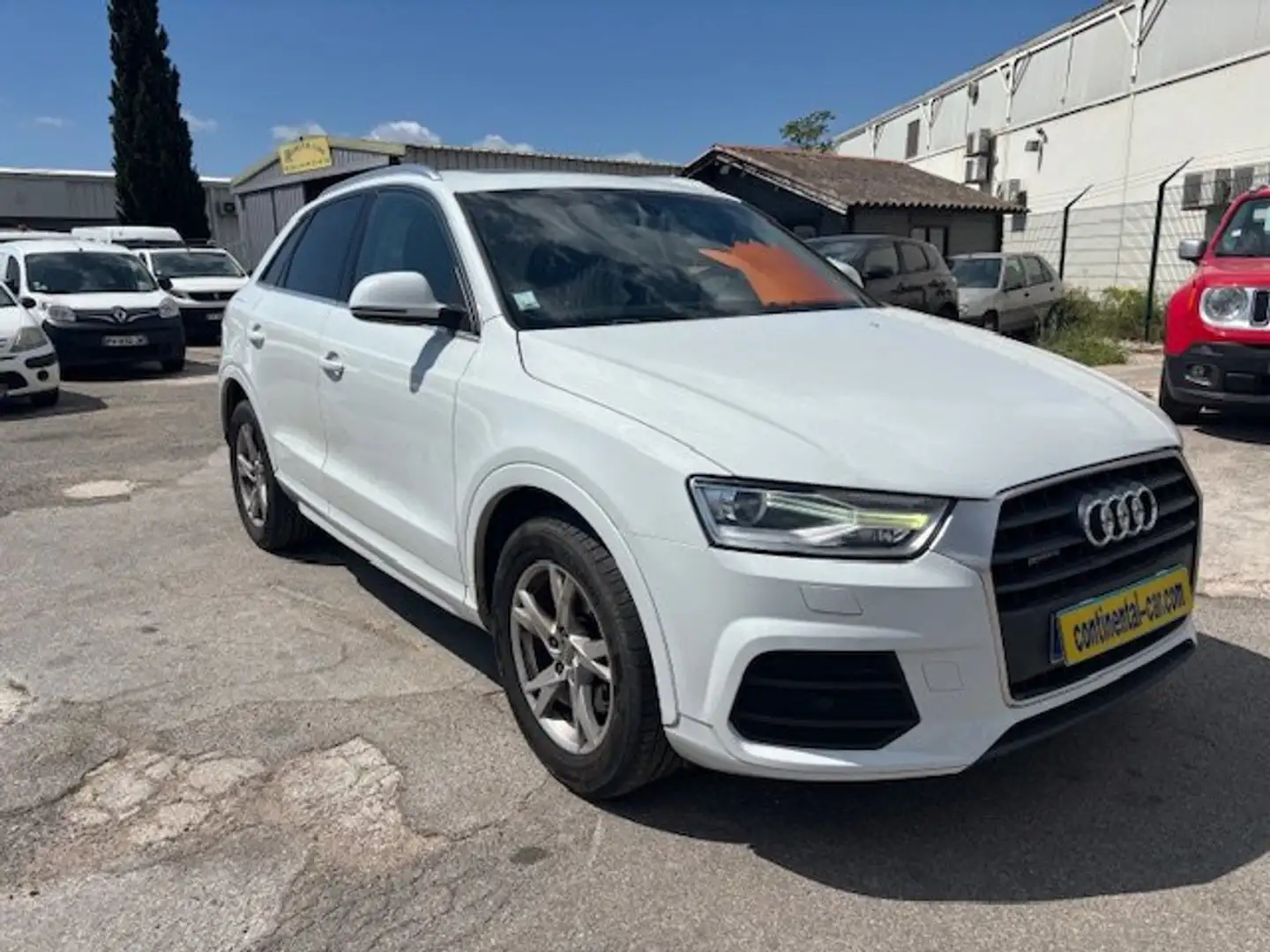 Audi Q3 2.0 TDI 184 ch S tronic 7 Quattro Ambiente Bianco - 2