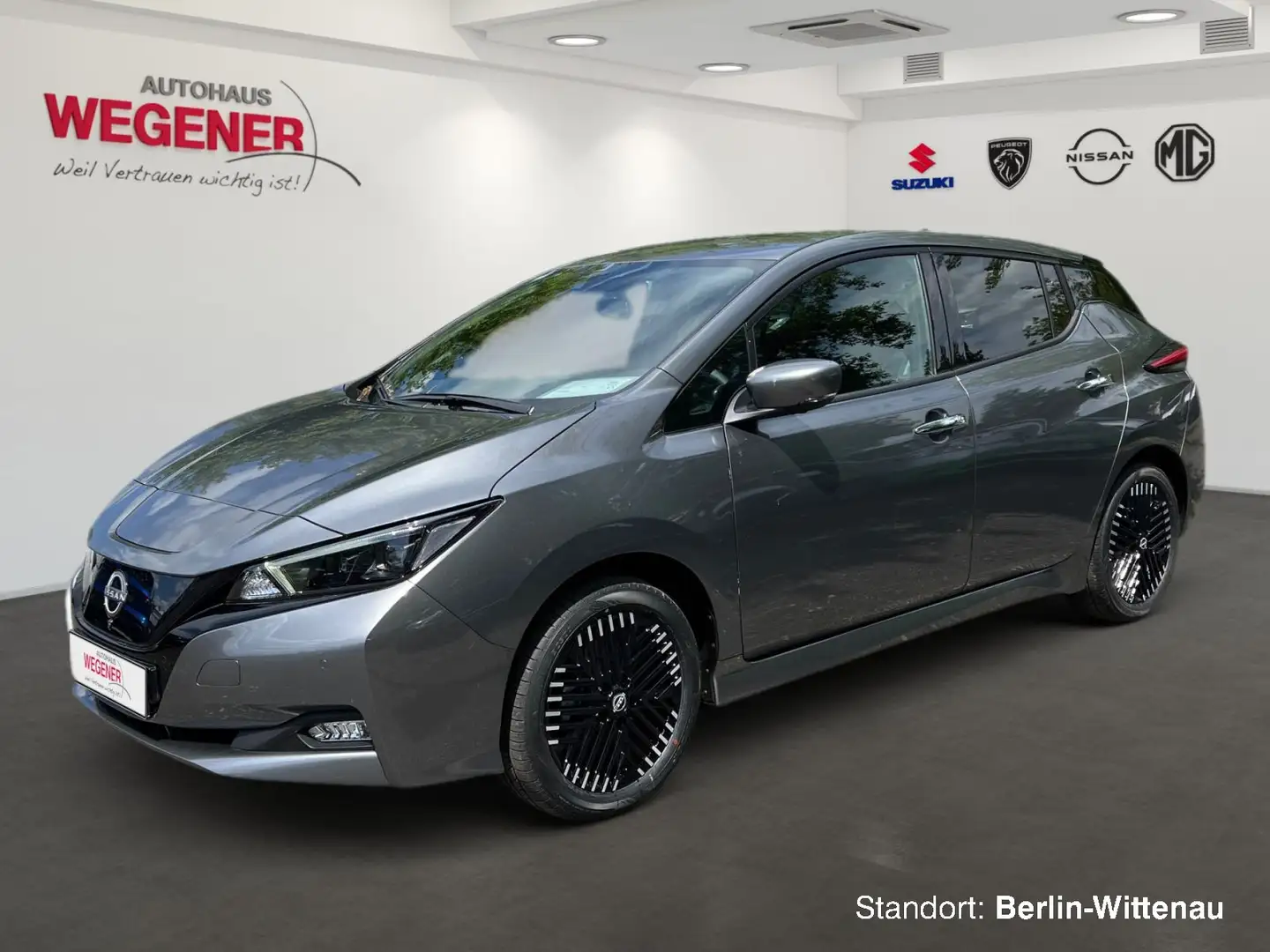 Nissan Leaf LEAF N-CONNECTA e+ 59kWh Sitzh. vo+hi, Lenkradhe Šedá - 1