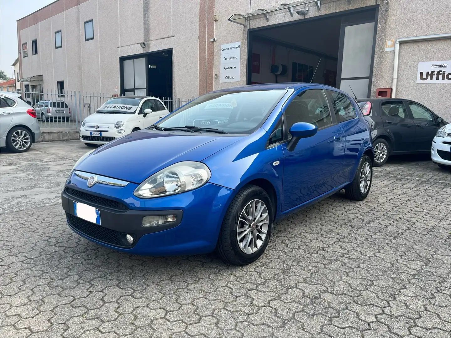 Fiat Punto Evo 3p 1.4 Dynamic - CAMBIO AUTOMATICO  FRIZIONE NUOVA Blu/Azzurro - 1