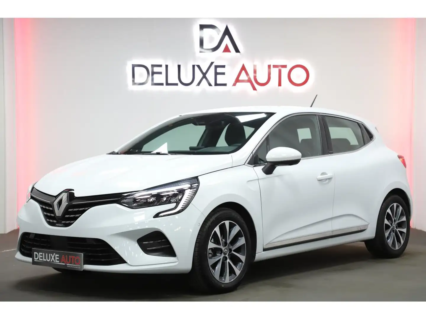 Renault Clio V 1.6 E-Tech Hybride 140 Intense - BVA multi-modes Blanc - 1