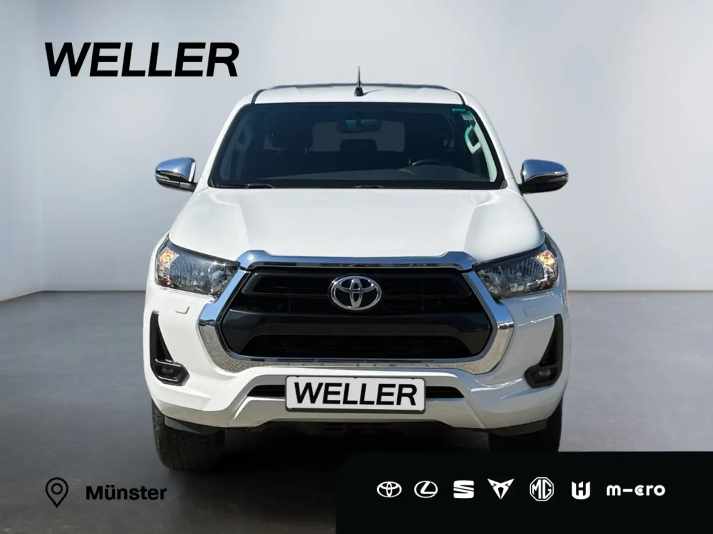 Toyota Hilux 4x4 Double Cab Comfort *Kamera*SHZ*CarPlay* Blanc - 2