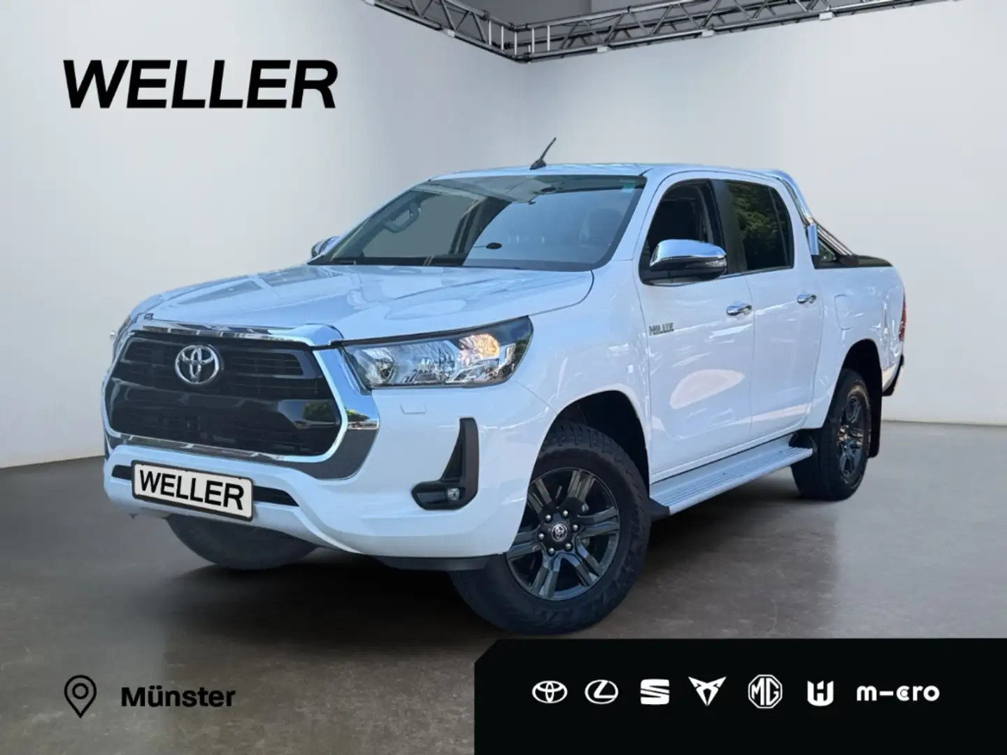 Toyota Hilux 4x4 Double Cab Comfort *Kamera*SHZ*CarPlay* Blanc - 1