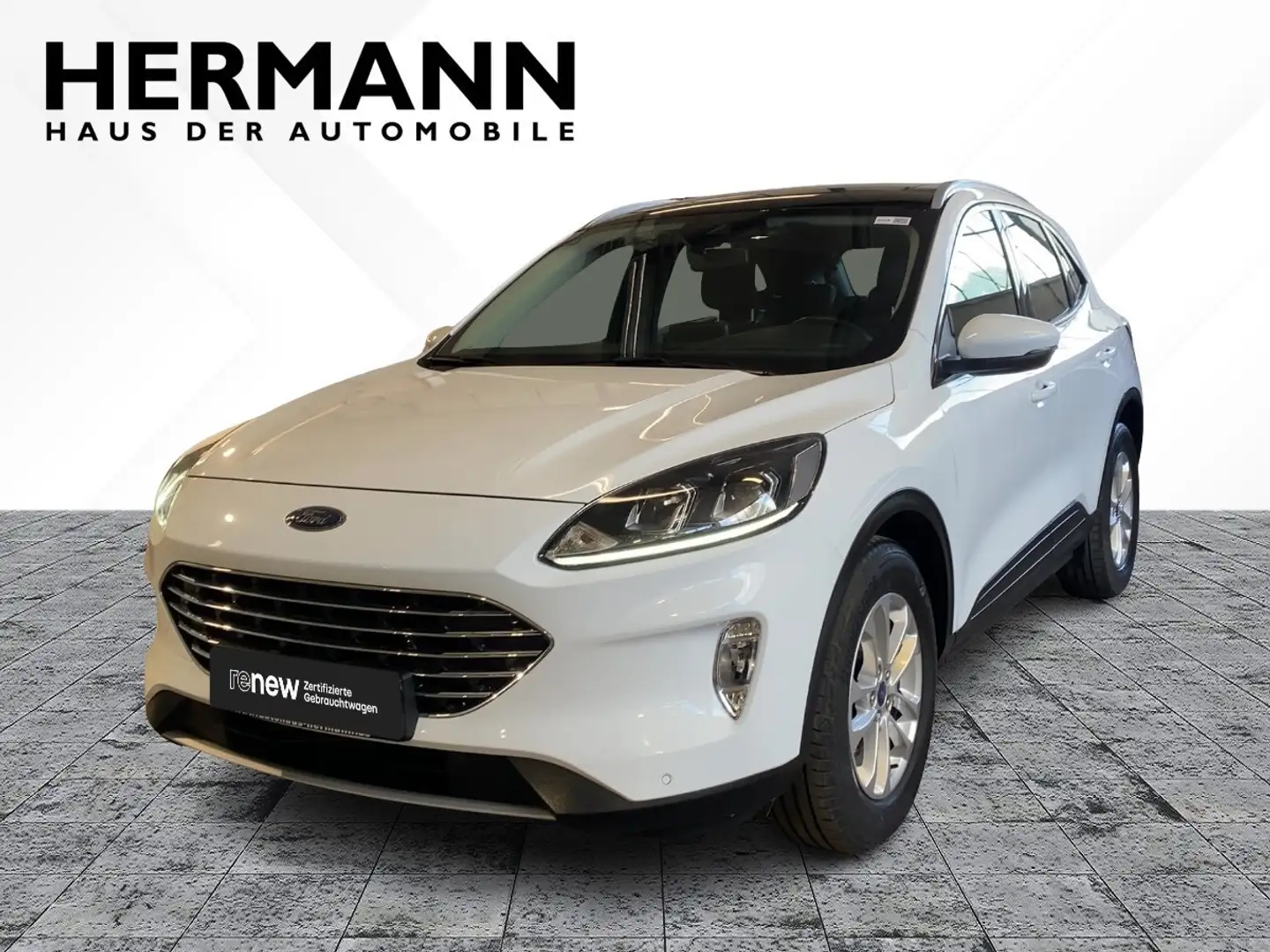 Ford Kuga 1.5 EcoBoost Titanium *LED*NAVI*Pano*LM*PDC Blanc - 1