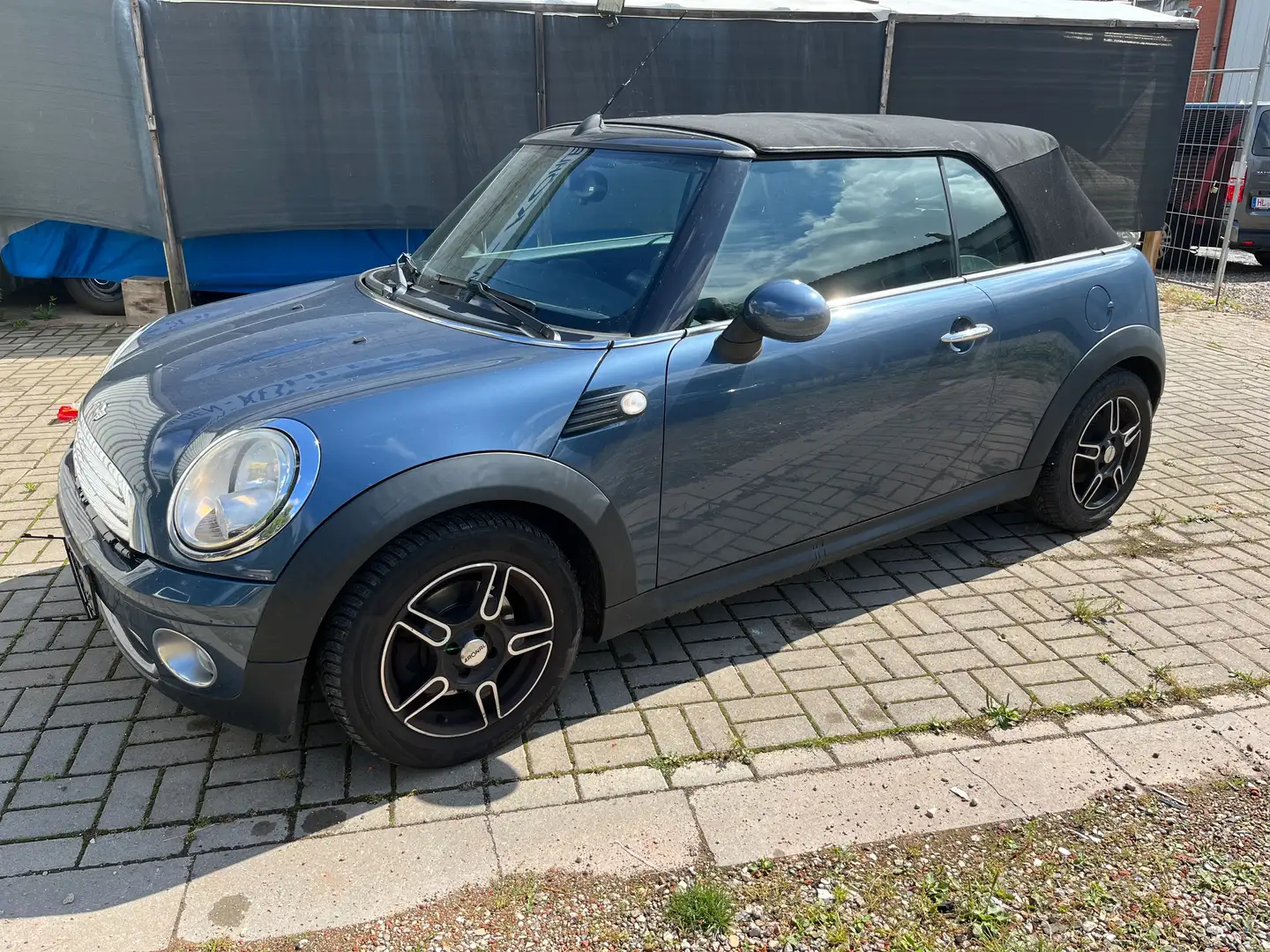 MINI Cooper Cabrio Leder/Klimaautomatik/El.Verdeck/PDC Niebieski - 1