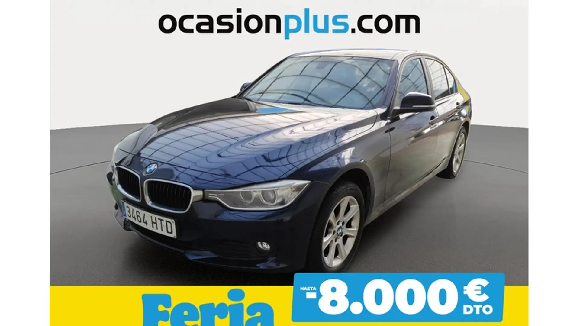 BMW 318 318d Bleu - 1