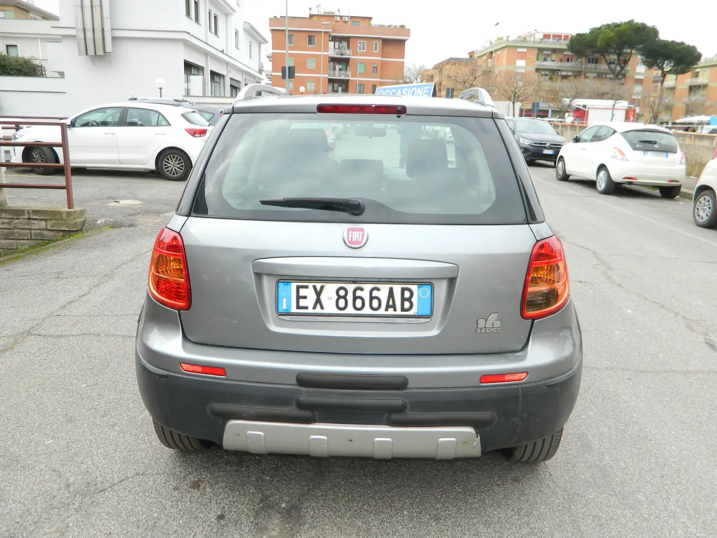 Fiat Sedici 1.6 BENZINA 120CV 4X2 EMOTION - UNIPRO KM ORIGINAL Šedá - 2