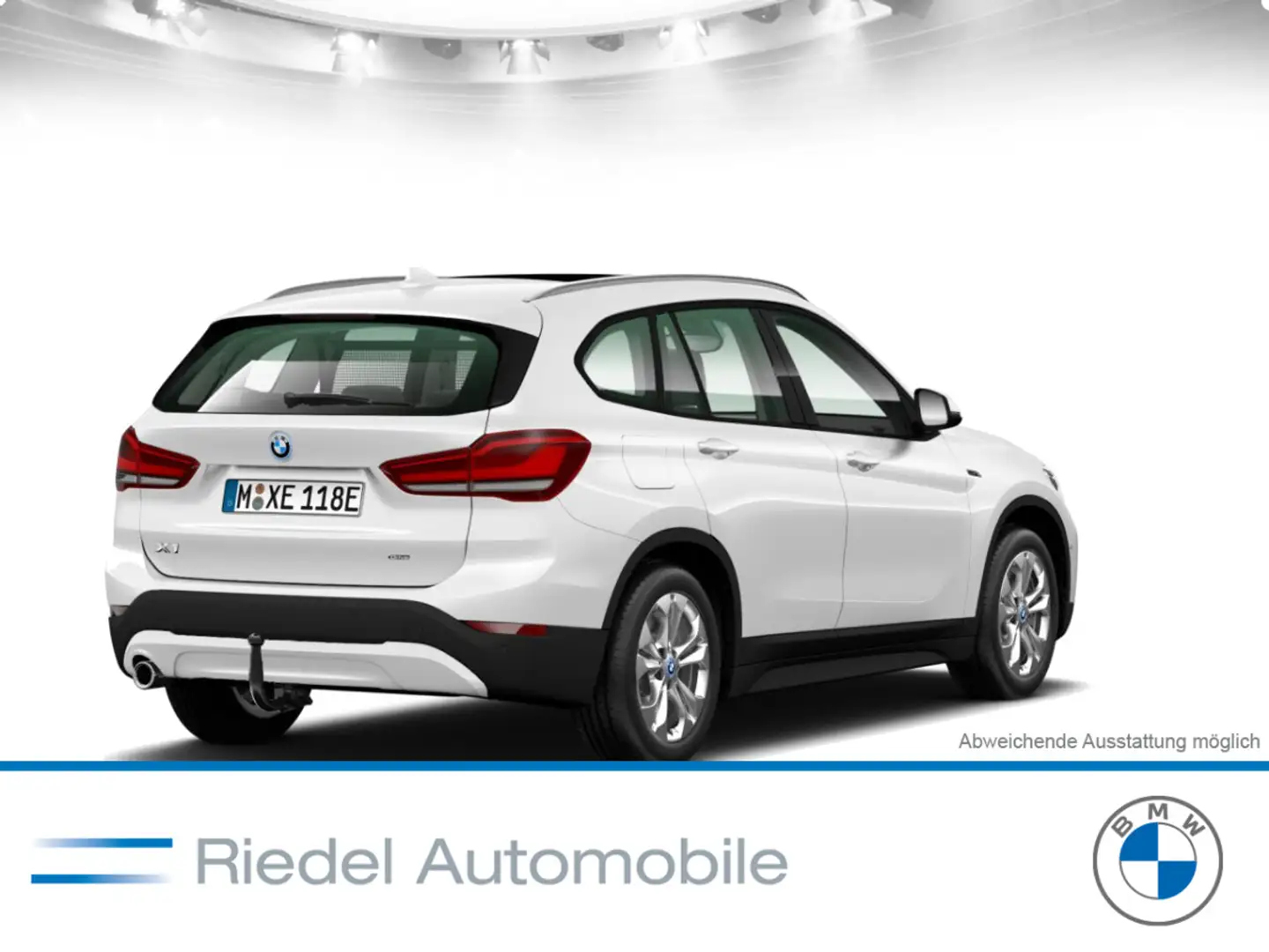 BMW X1 xDrive25e Advantage Steptronic Aut. Panorama Blanc - 2