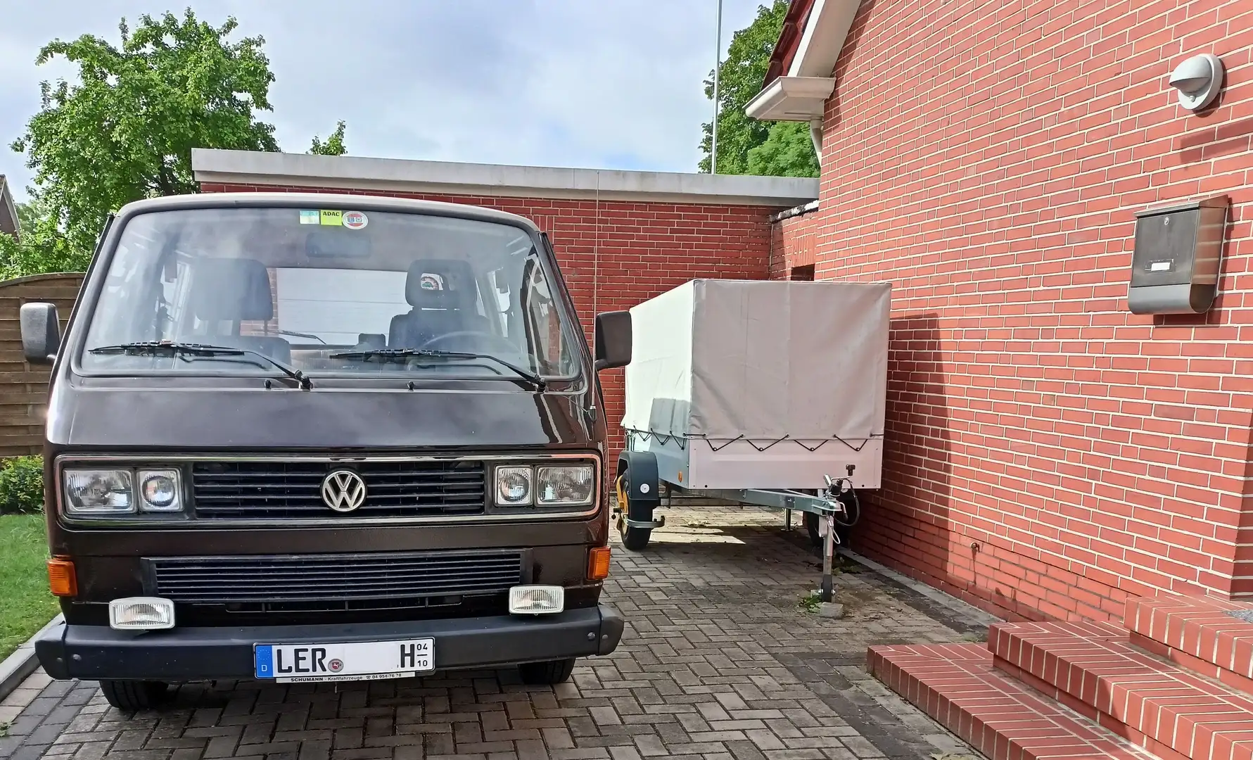 Volkswagen T3 Caravelle VW T3 1,6 TD LLK, 100 PS, 1. Hand, ATM, HU 08/26 Braun - 2