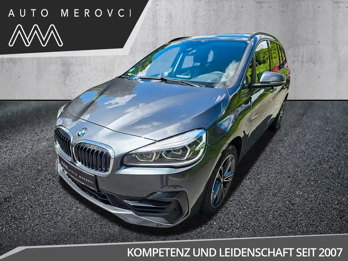 BMW 218 218d GT Steptronic Sport Line/LED/Prof Navi/Cam Grau - 1