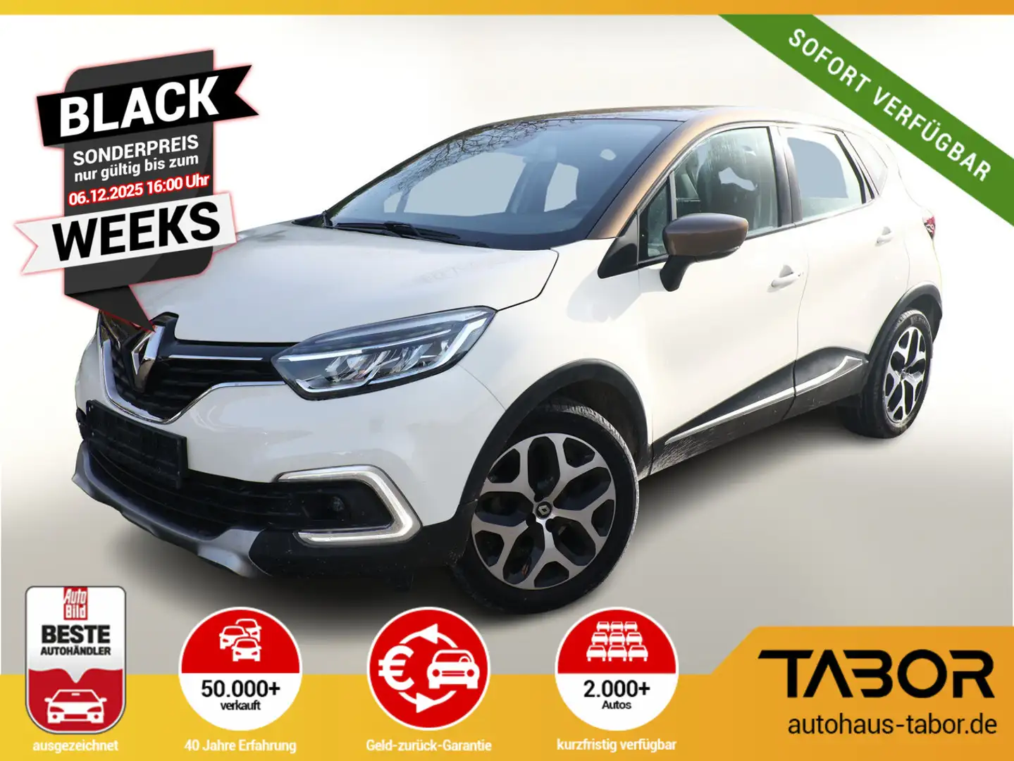 Renault Captur 1.2 TCe 120 EDC Intens LED Nav PDC Kam Gelb - 1