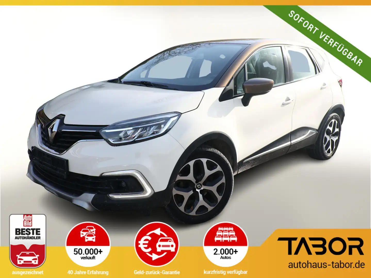 Renault Captur 1.2 TCe 120 EDC Intens LED Nav PDC Kam Gelb - 1