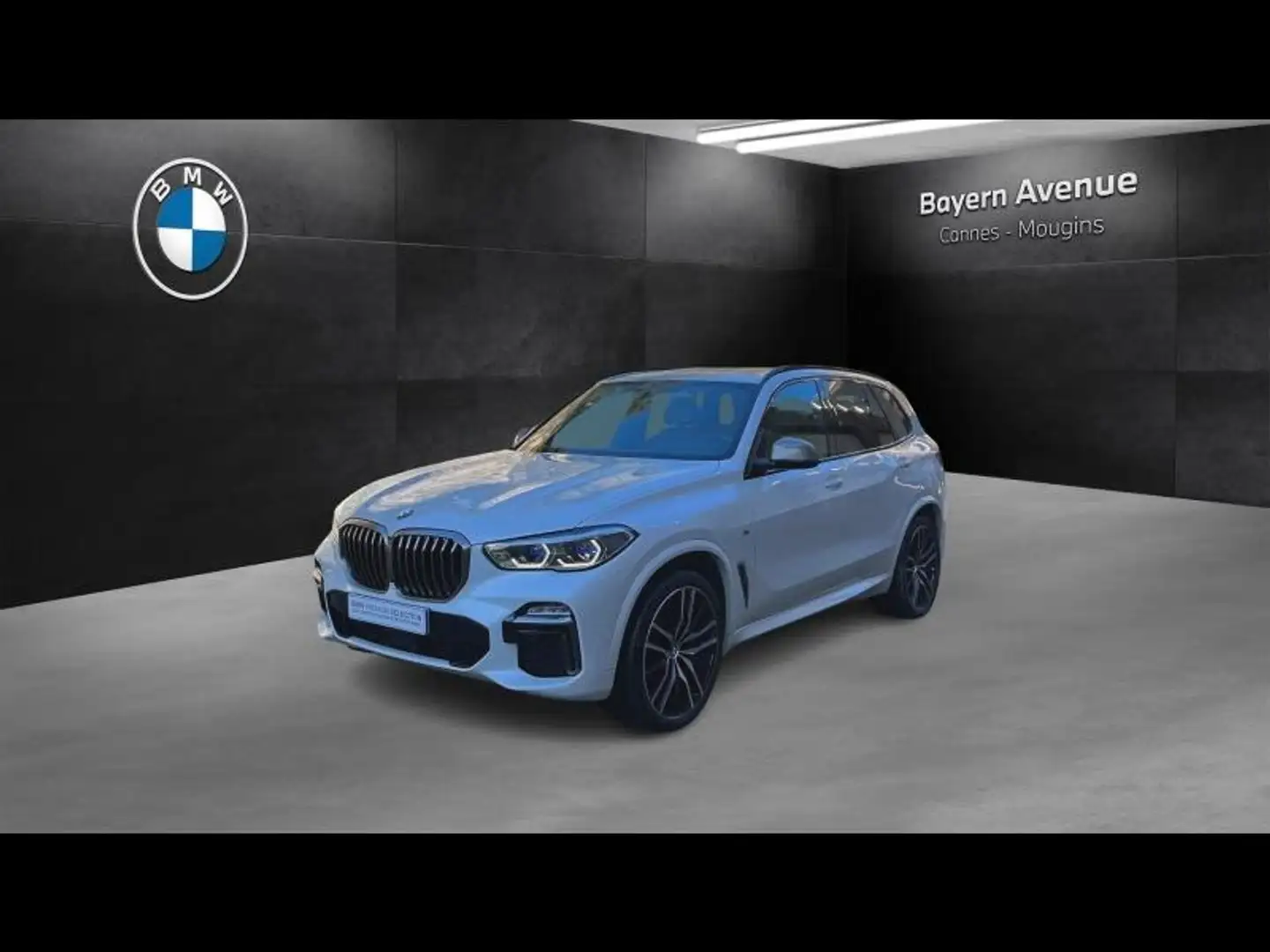BMW X5 M M50d xDrive 400ch Biały - 1
