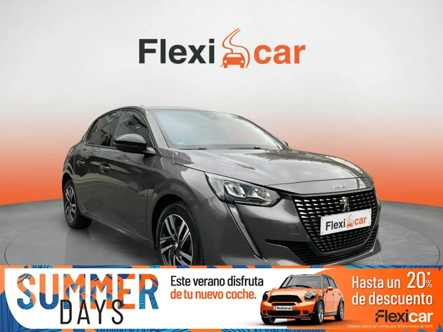 Peugeot 208 PureTech 73kW (100CV) Allure Gris - 1