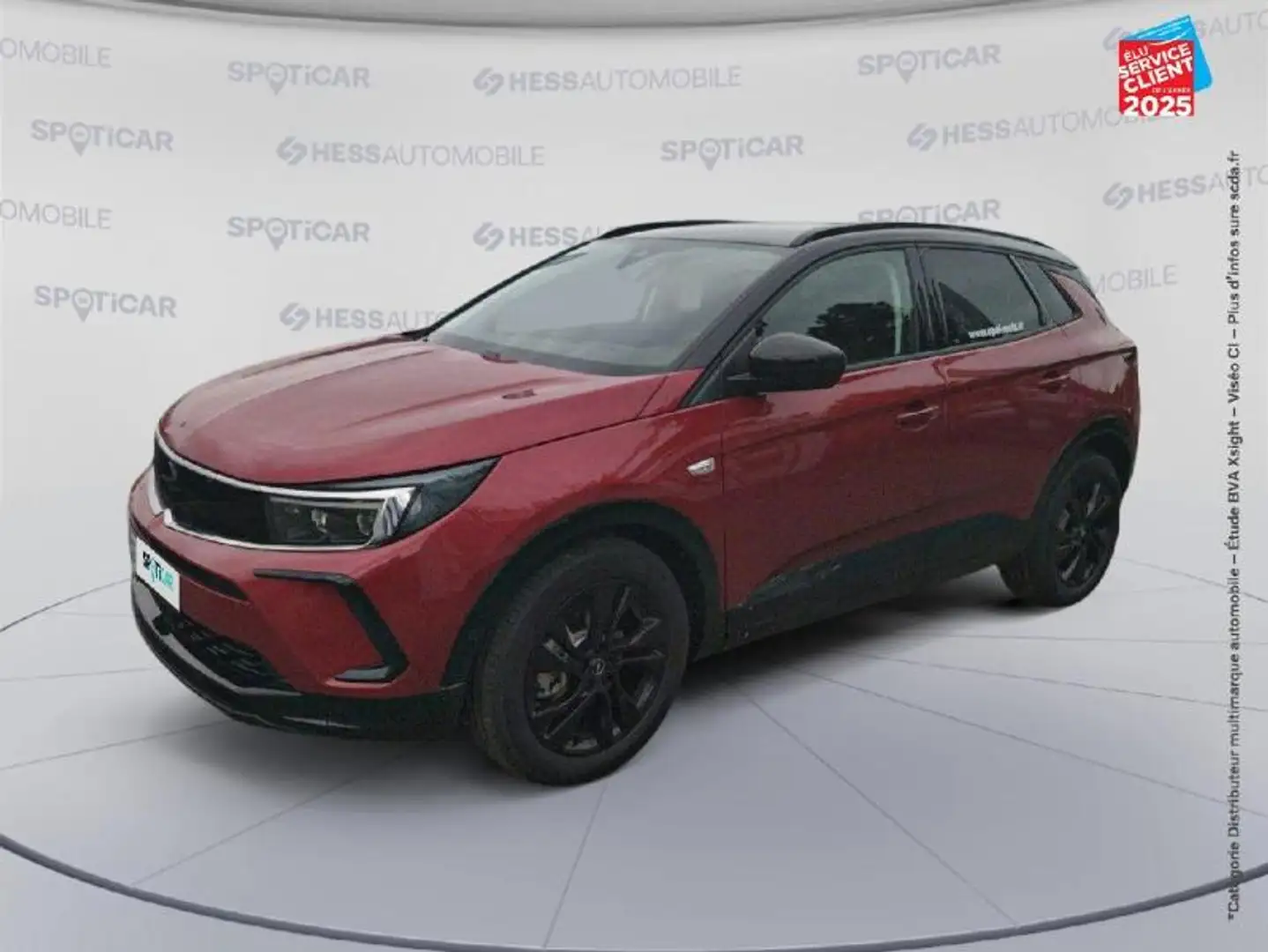 Opel Grandland 1.2 Turbo Hybrid 136ch GS e-DCT6 Rosso - 1