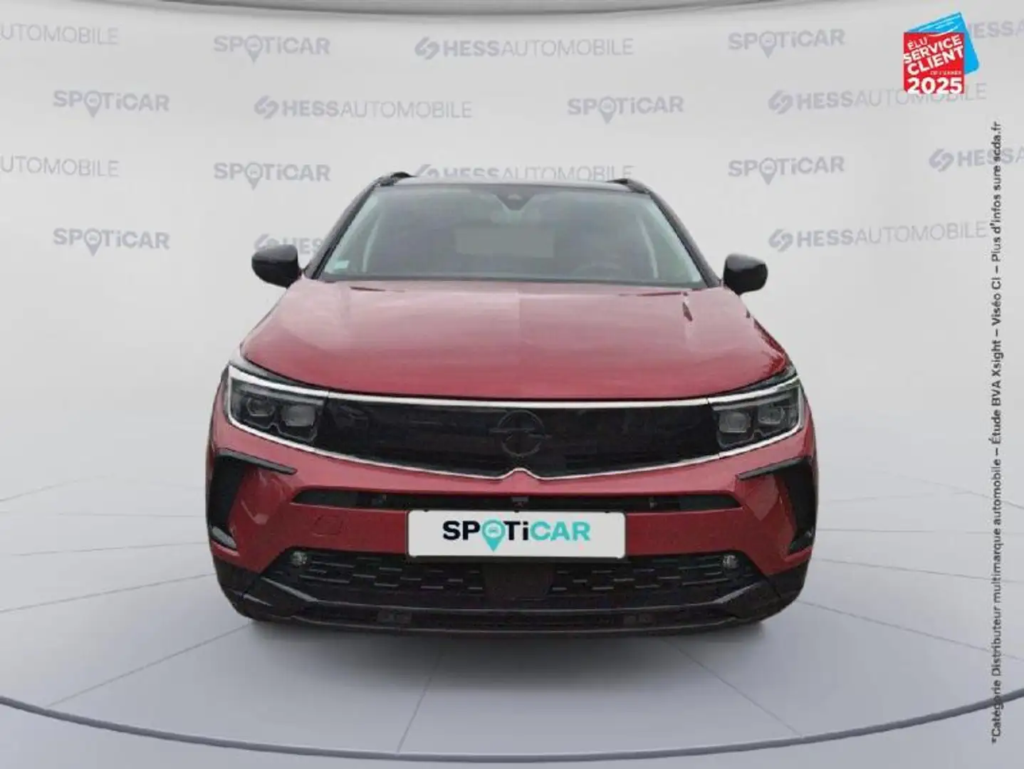 Opel Grandland 1.2 Turbo Hybrid 136ch GS e-DCT6 Rouge - 2