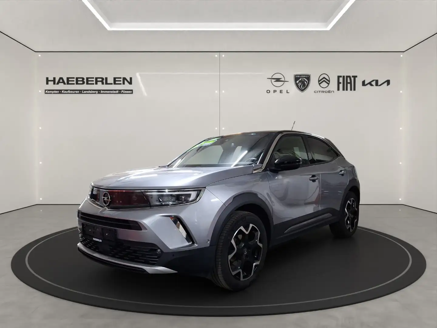 Opel Mokka 1.2 Turbo Ultimate ACC+Alcantara+LED+Navi Gris - 2