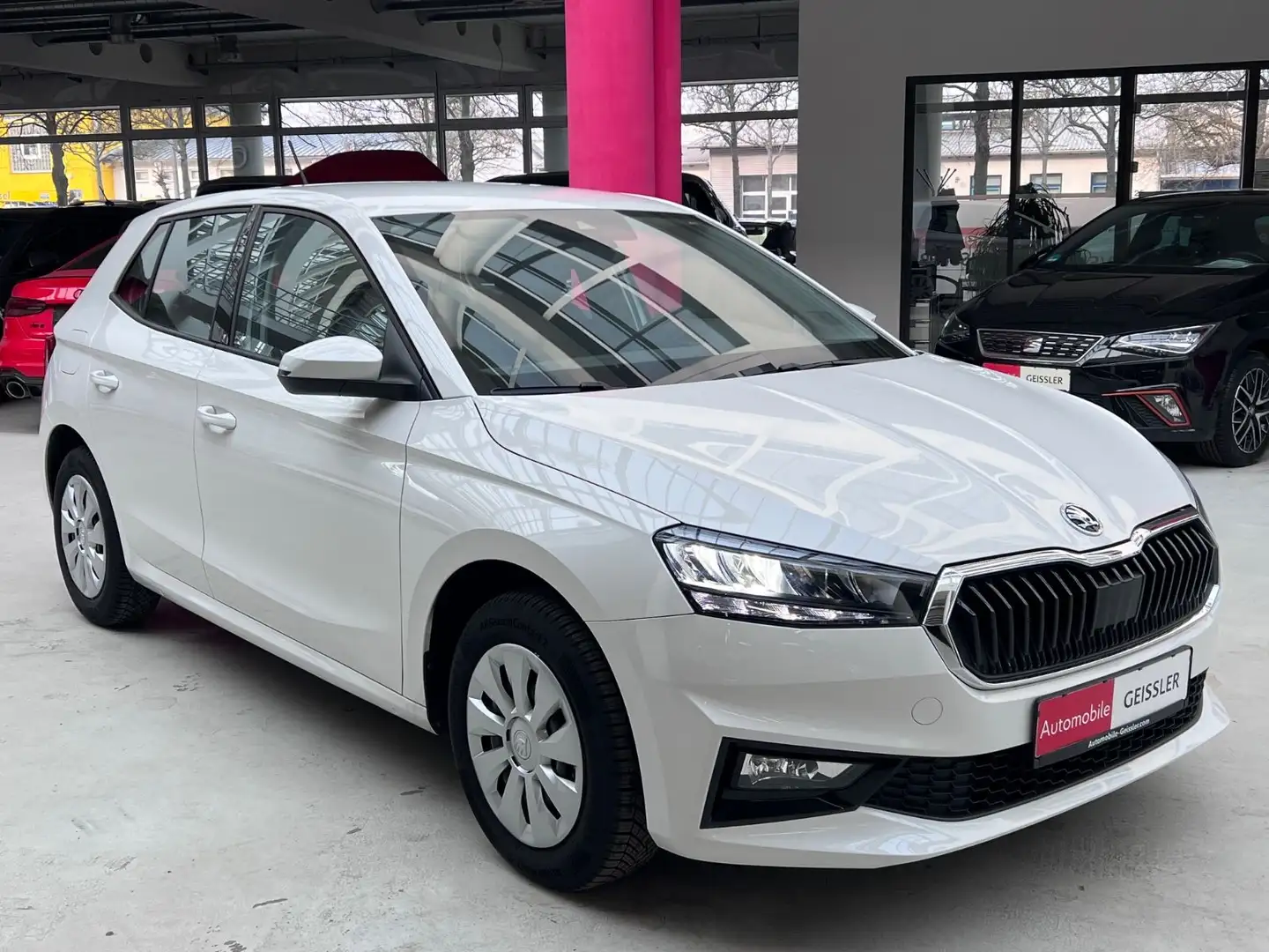 Skoda Fabia Essence PDC+LED+DAB+virtCP Blanc - 2
