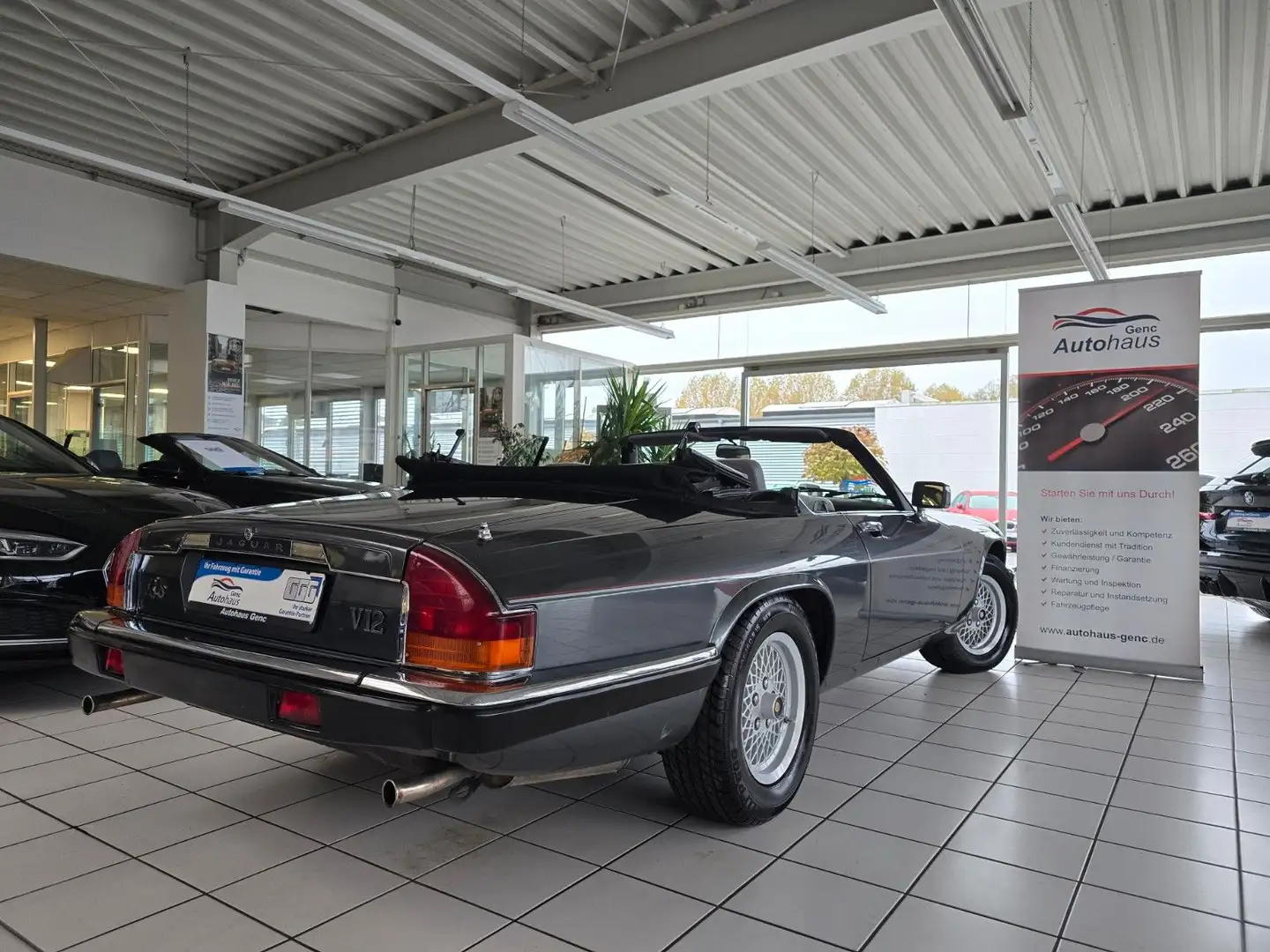 Jaguar XJS V12 5.3L Cabrio Automatik Leder Grau - 2