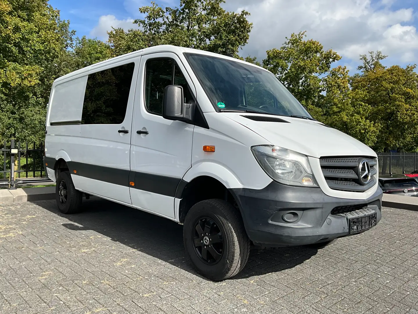 Mercedes-Benz Sprinter 319 CDi L2H1 Allrad 4x4 | V6 3.0 CDI | Velgen | 2. Wit - 2