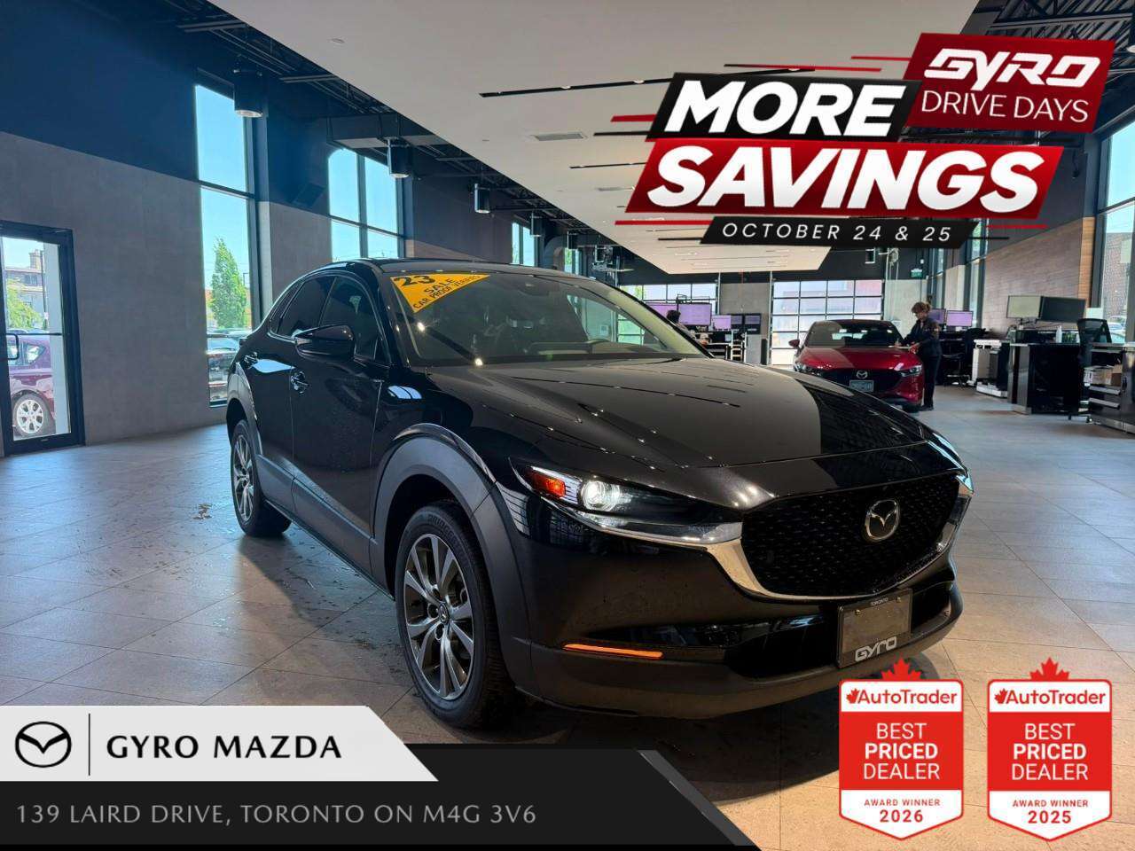 Black 2023 Mazda CX-30 SUV / Crossover  Automatic