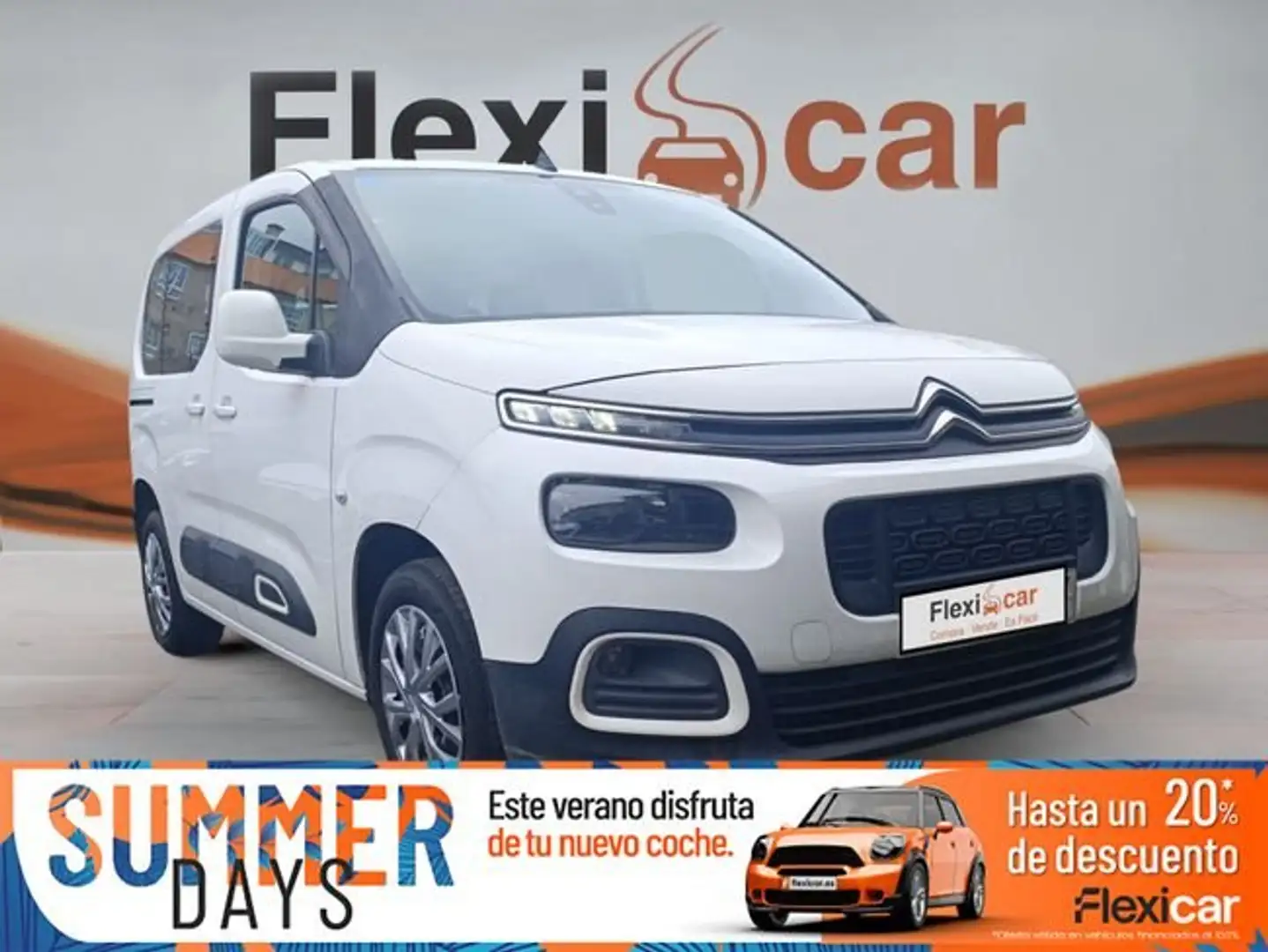 Citroen Berlingo Talla+M+BlueHDi+130+S%26S+EAT8+FEEL Blanc - 1