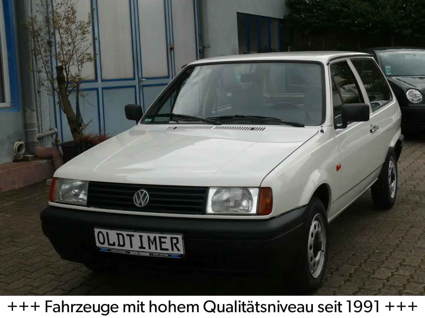 Volkswagen Polo 86C 2F"Oldtimer"5.Gang-Schalter"TÜV 04/26" Weiß - 1