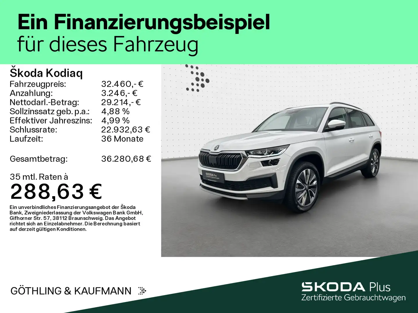 Skoda Kodiaq Ambition 2.0 TDI 4x4*NAVI*AHK*KAM*SHZ*MAT Bianco - 2