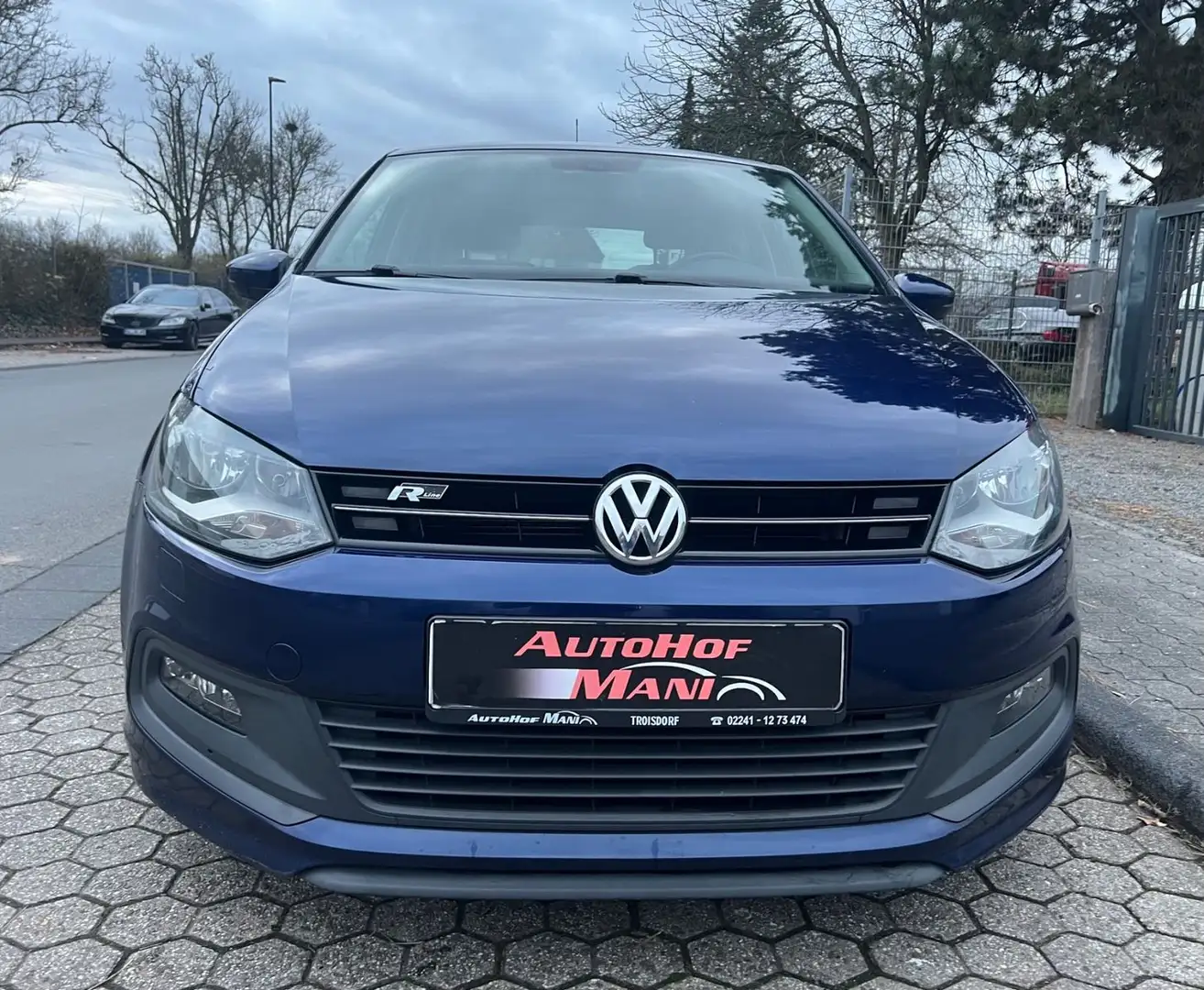 Volkswagen Polo V Highline/R-line/Navi/TÜV 06.2026 Blau - 2