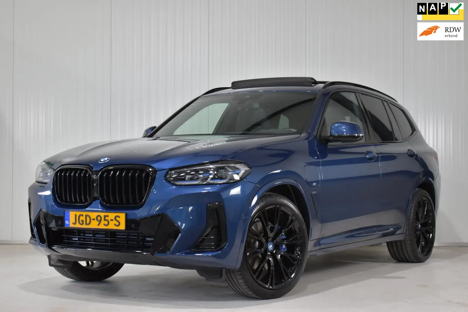 BMW X3 XDrive30e High Executive M Sport Shadow | M ZETELS Bleu - 1