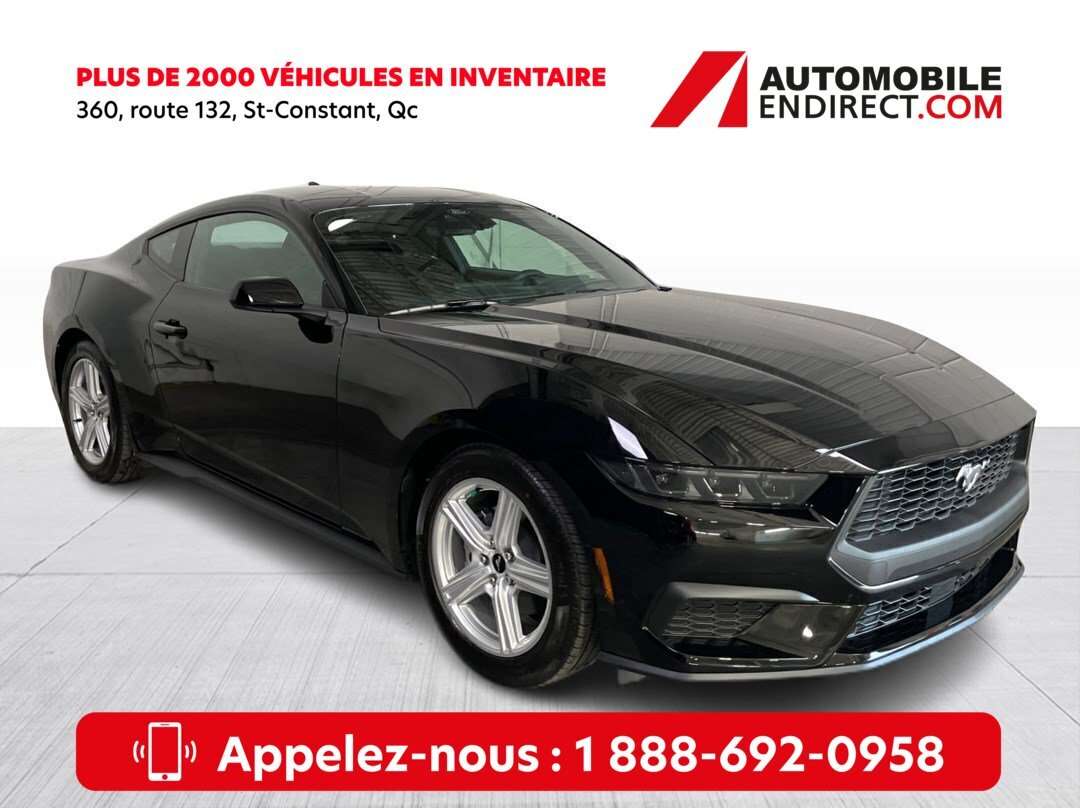 2026 Ford Mustang Ecoboost Mags Sièges chauffants Caméra de recul A/