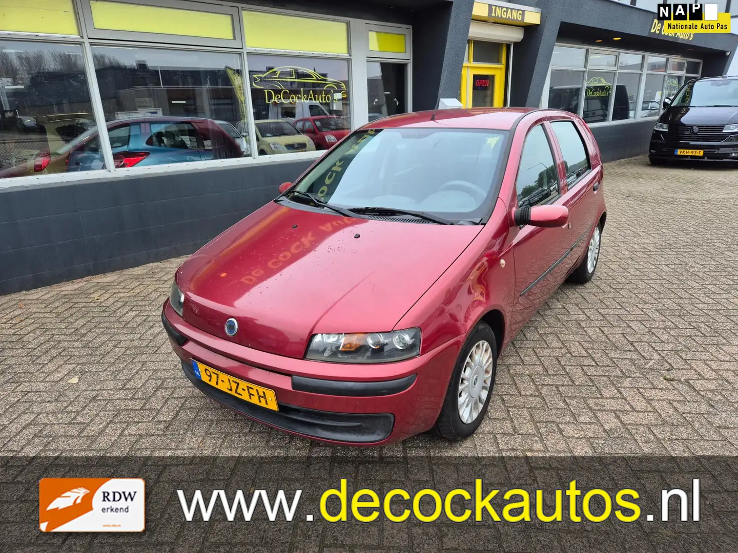 Fiat Punto 1.2-16V HLX/AIRCO Rood - 1