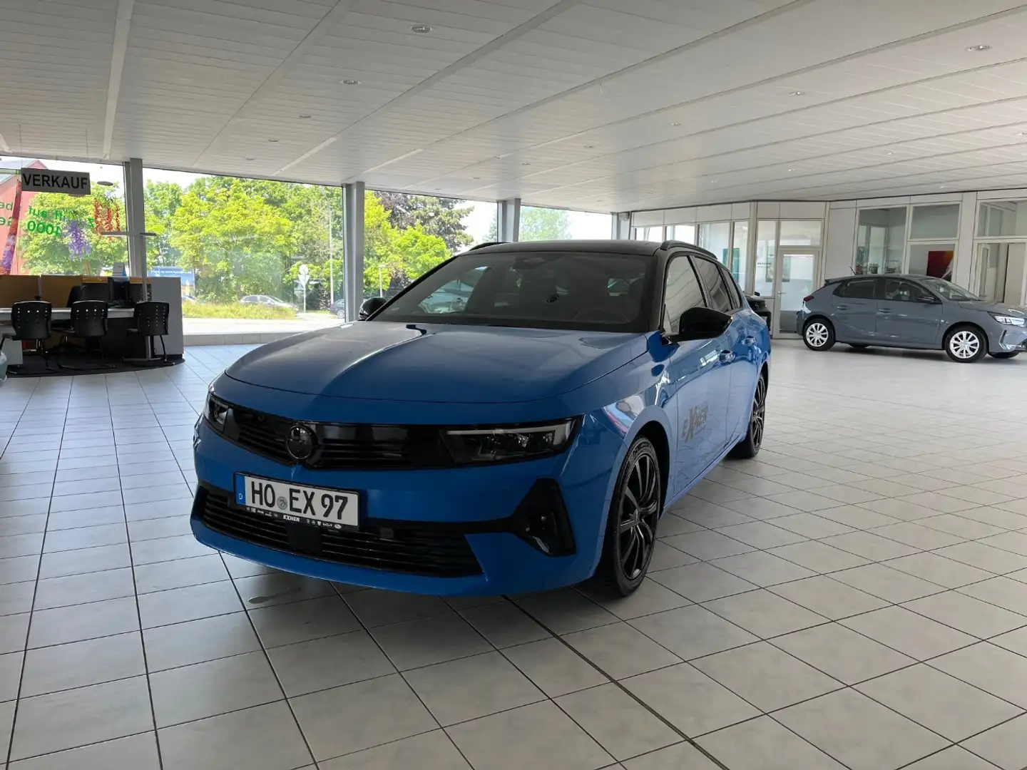 Opel Astra ST GS Panoramaglasdach, Sitzheizung vorne Blau - 2