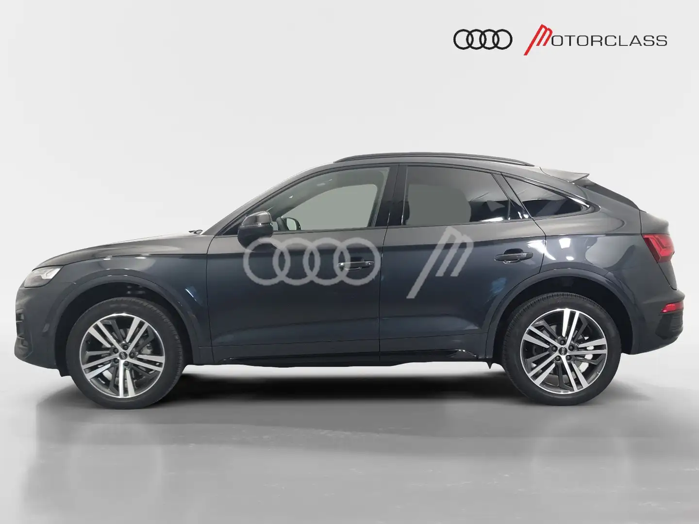 Audi Q5 sportback 40 2.0 tdi mhev 12v business advanced qu Gris - 2