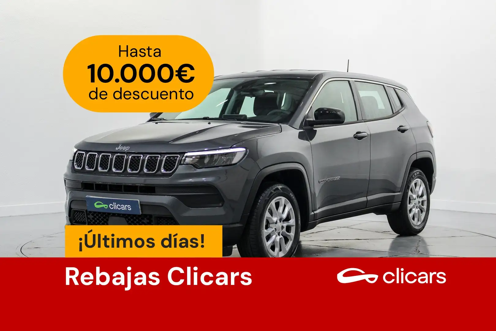 Jeep Compass 1.5 MHEV Altitude FWD DCT Gris - 1