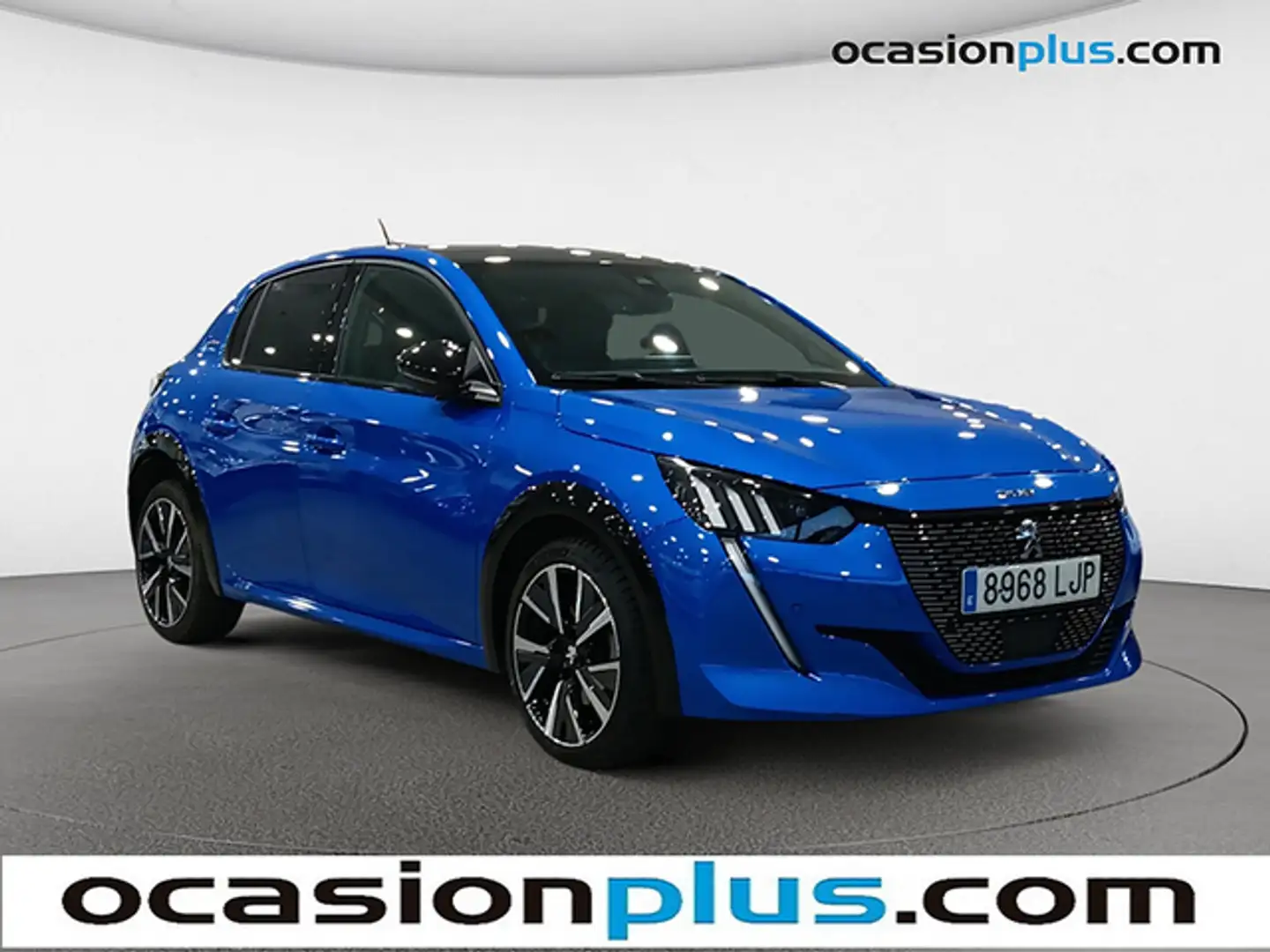 Peugeot 208 1.2 Puretech S&S GT Line EAT8 100 Bleu - 2