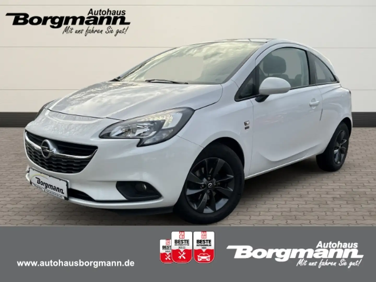 Opel Corsa E 120 Jahre Edition SHZ - Carplay - PDC - LED-TF Blanc - 1