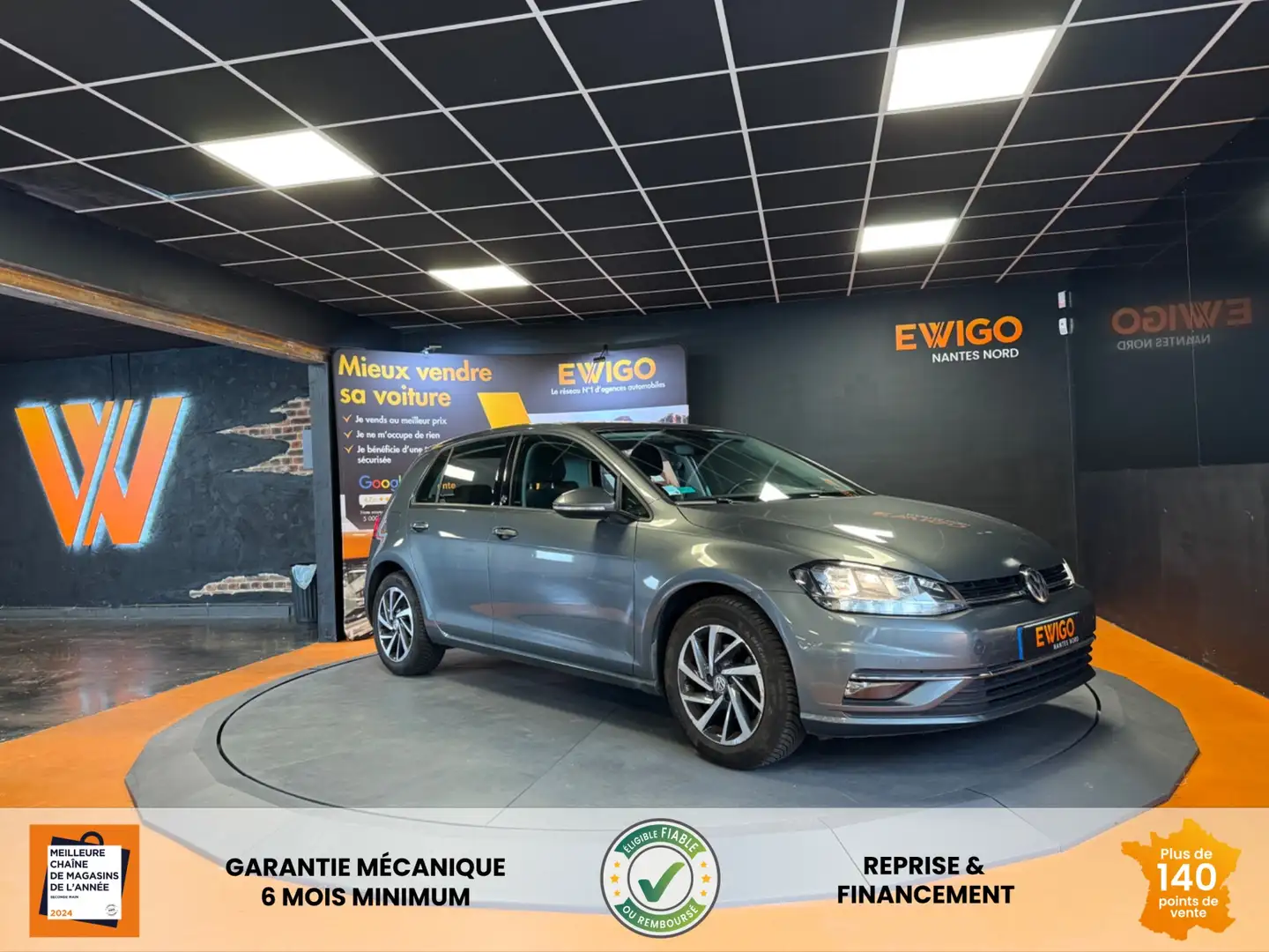 Volkswagen Golf 1.0 TSI 110 BLUEMOTION SOUND // RÉGULATEUR ADAPTATIF // CAMÉRA DE RECUL // CAR PLAY - 1