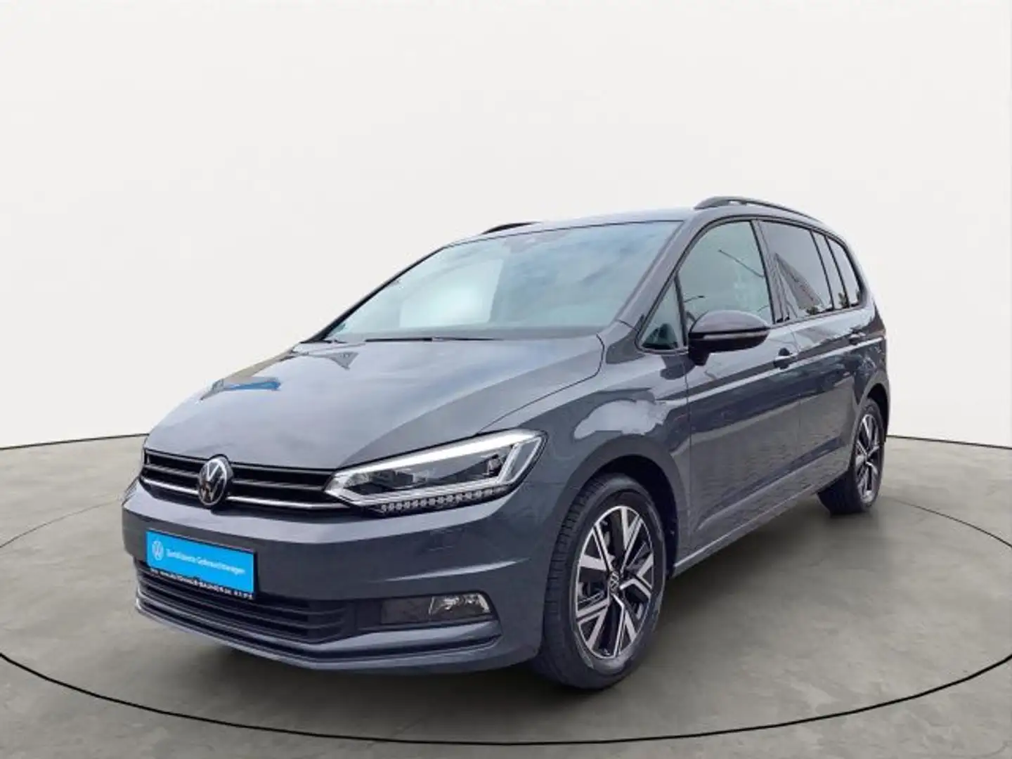 Volkswagen Touran Highline 2.0 TDI DSG AHK Kamera Navi LED Grau - 2