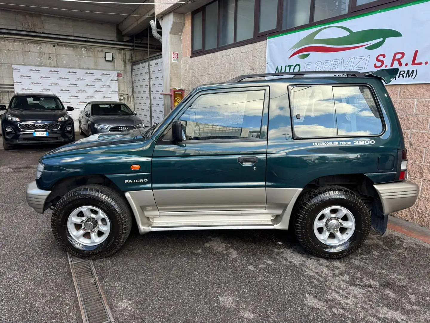 Mitsubishi Pajero Pajero II 1998 Metal Top 2.8 tdi GLS Target Grün - 2