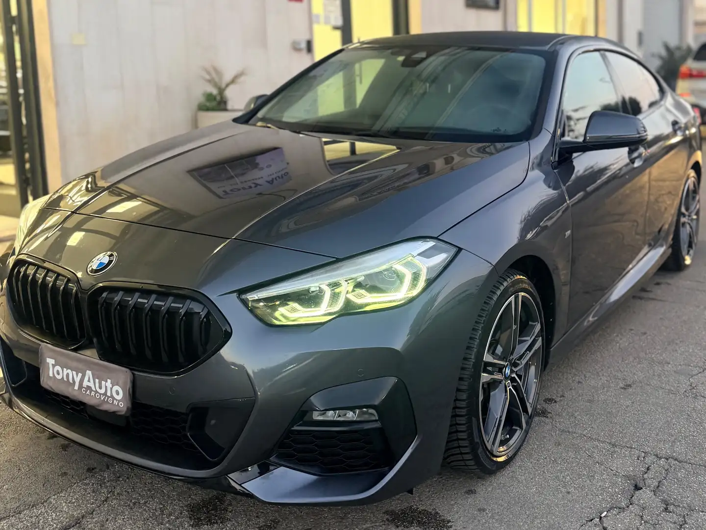 BMW 218 d Gran Coupe Msport NAVI,LUCI SOFFUSE,TELECAMERA Grigio - 1