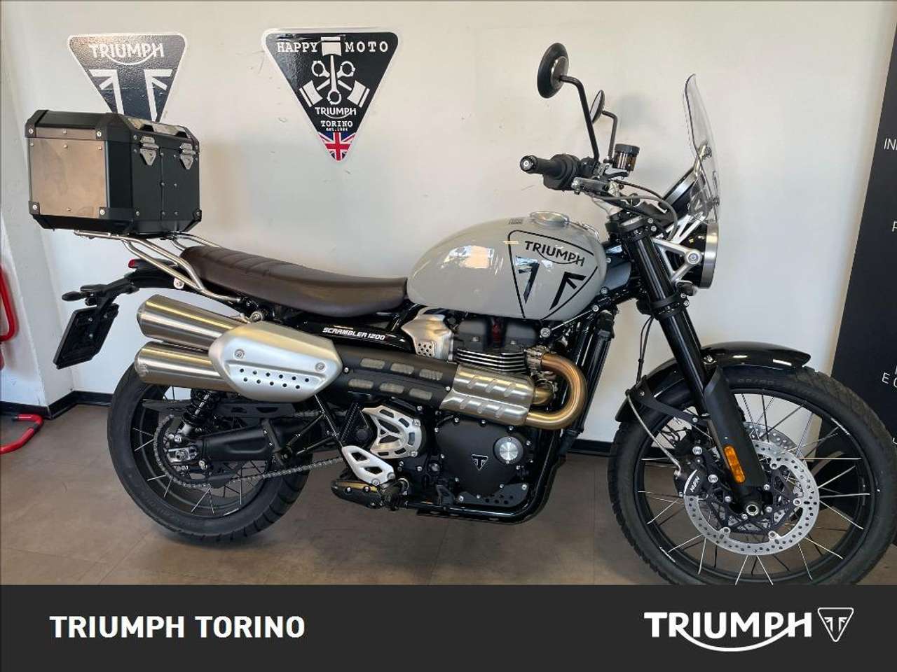 Triumph Scrambler X Ash Grey Abs