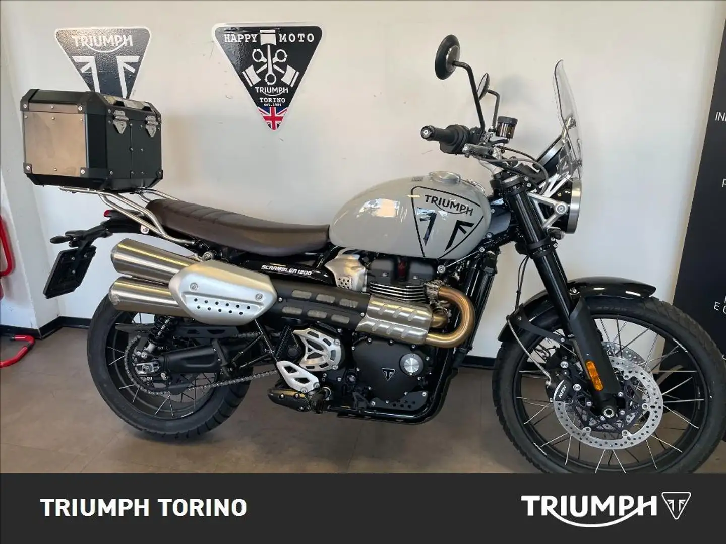 Triumph Scrambler X Ash Grey Abs Grigio - 1