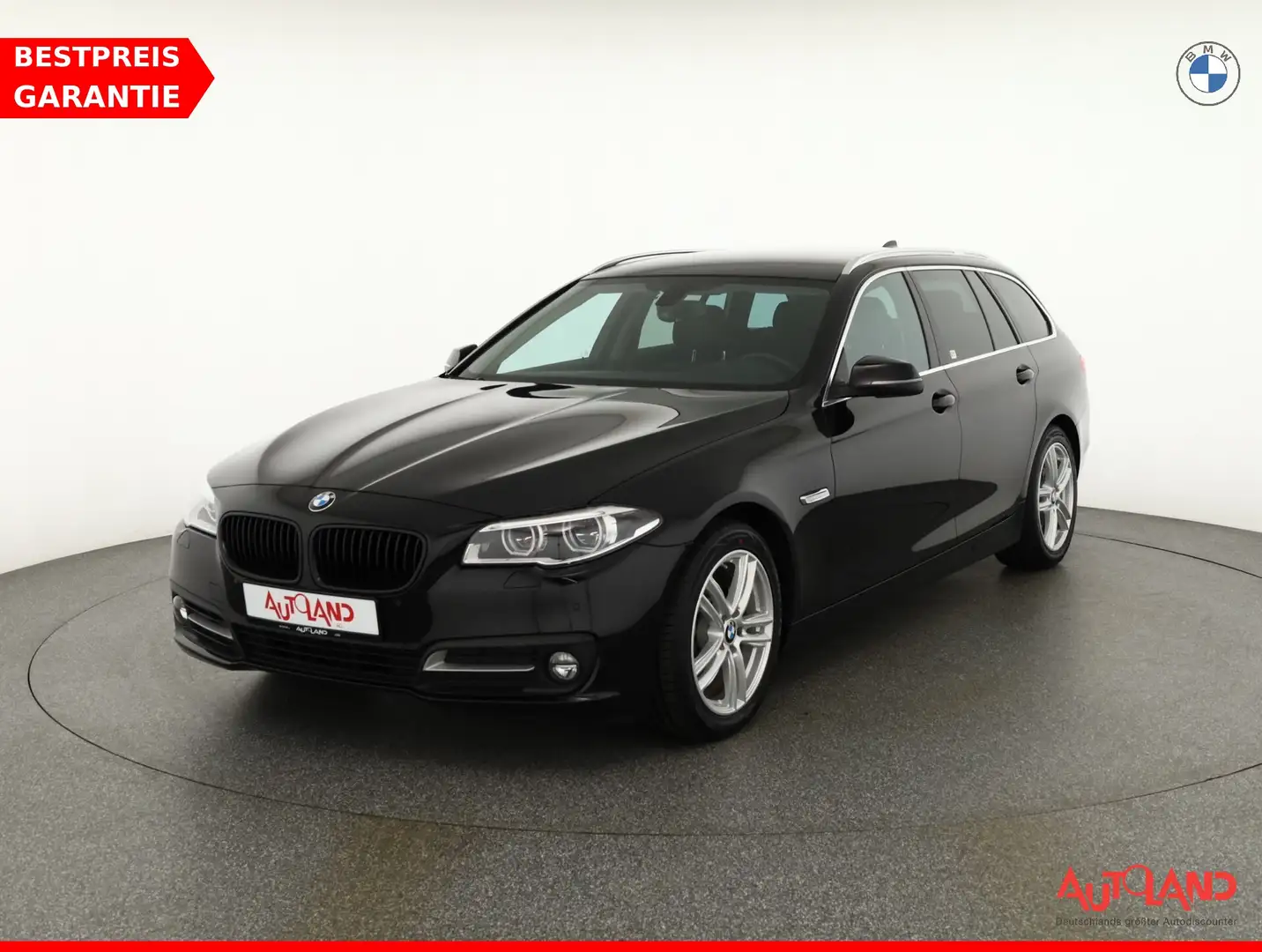 BMW 520 520d Touring xDrive LED Navi Sitzheizung Leder Schwarz - 1