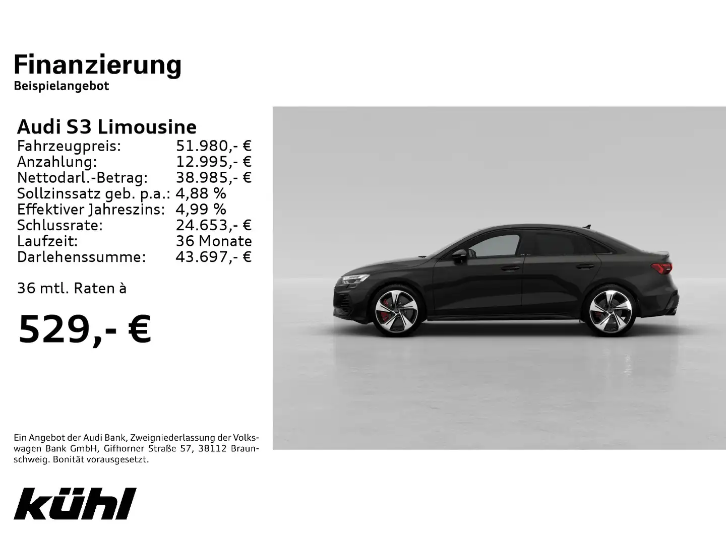 Audi S3 2.0 TFSI Q S tronic LED ACC SONOS K Noir - 2