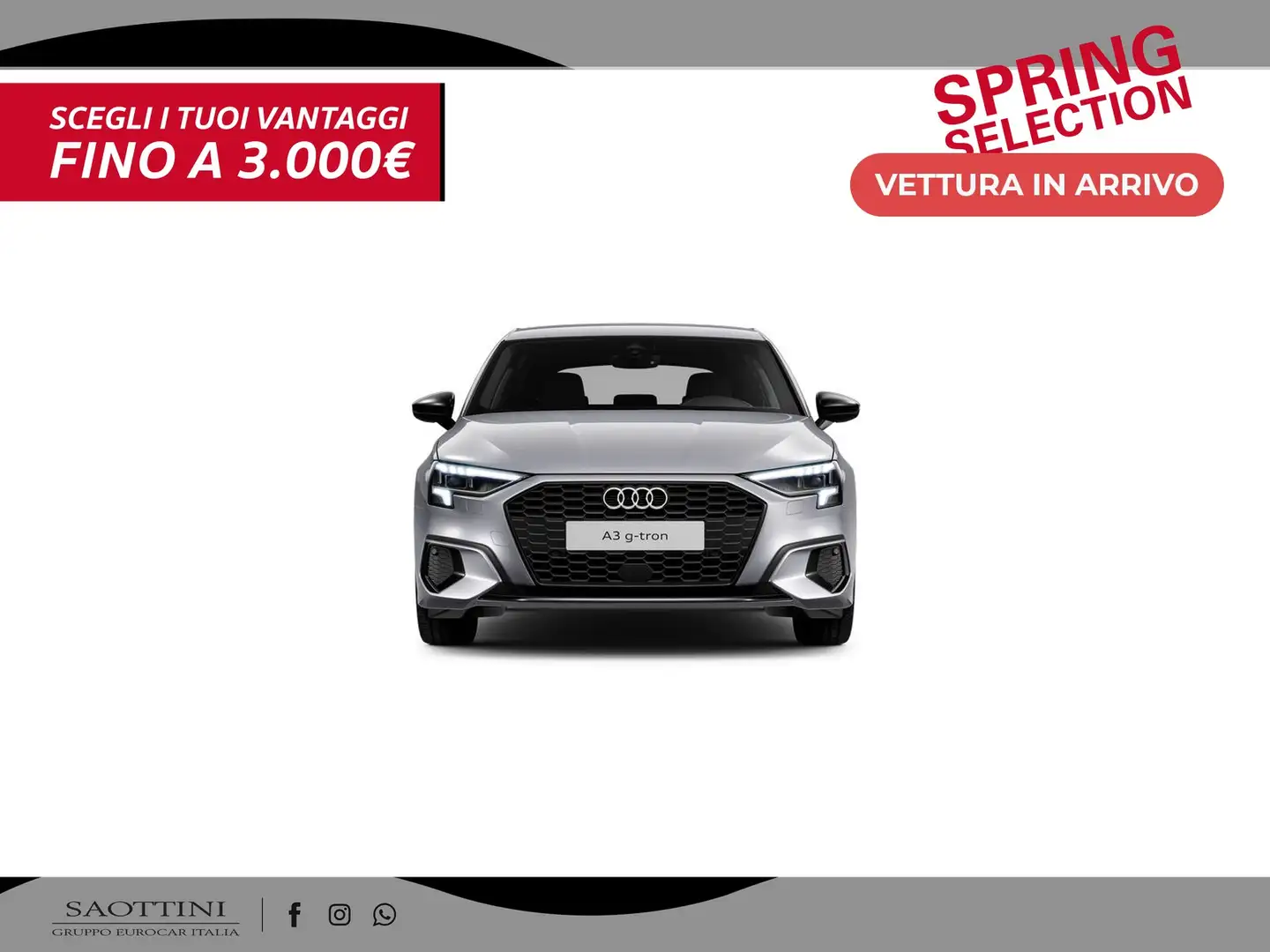 Audi A3 Sportback 30 1.5 g-tron Business Advanced S-tronic - 2