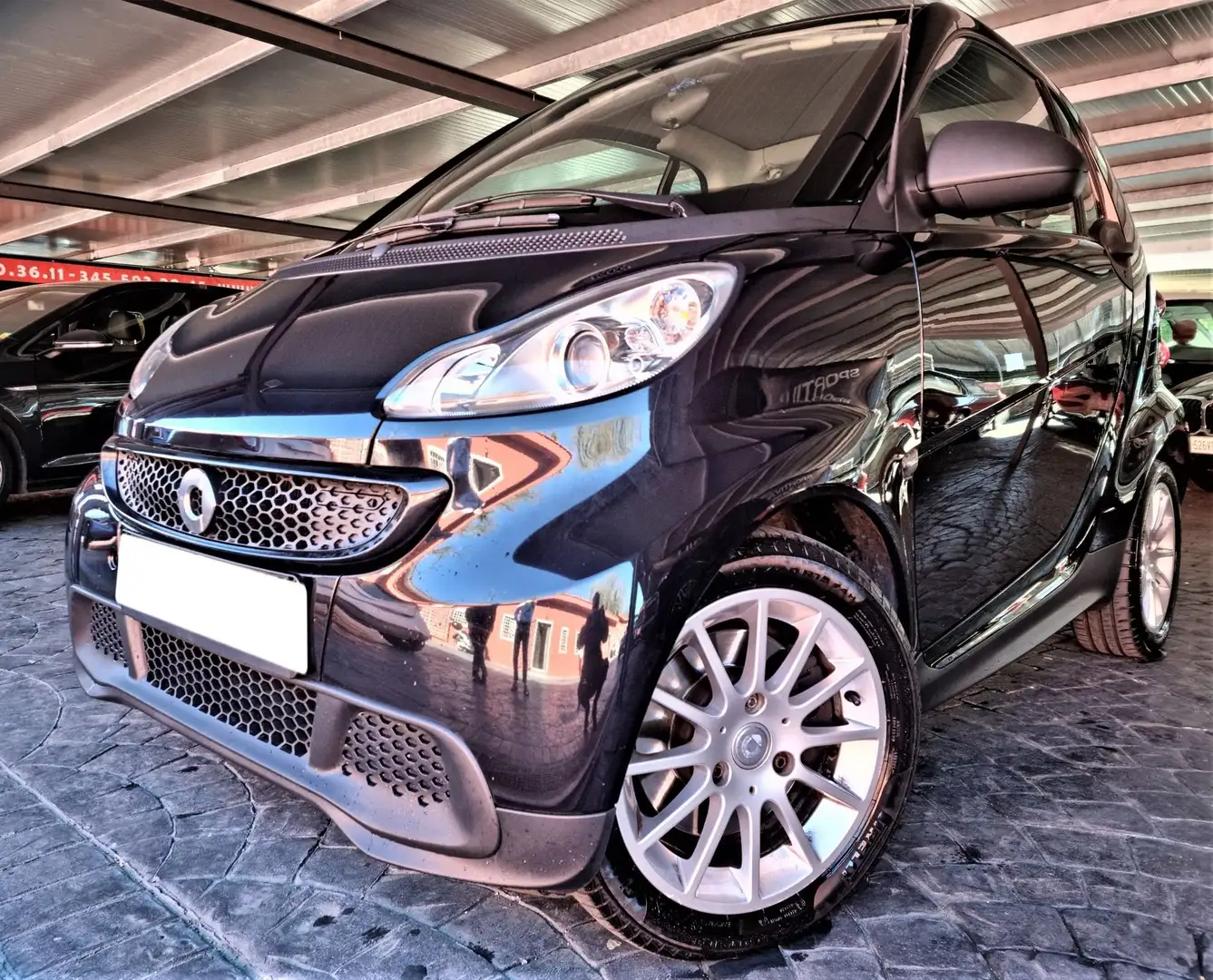 smart forTwo 22000 KM USATA POCHISSIMO UNIPRO! Nero - 1