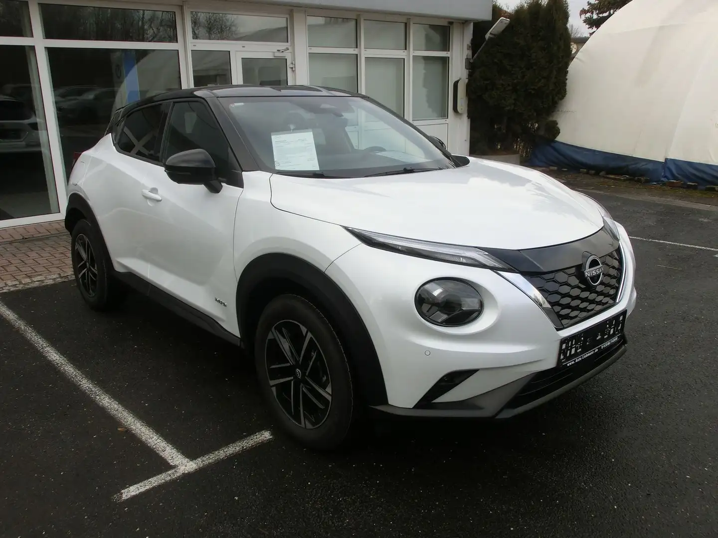 Nissan Juke N-Connecta Hybrid Technologie+Winterpaket Weiß - 1