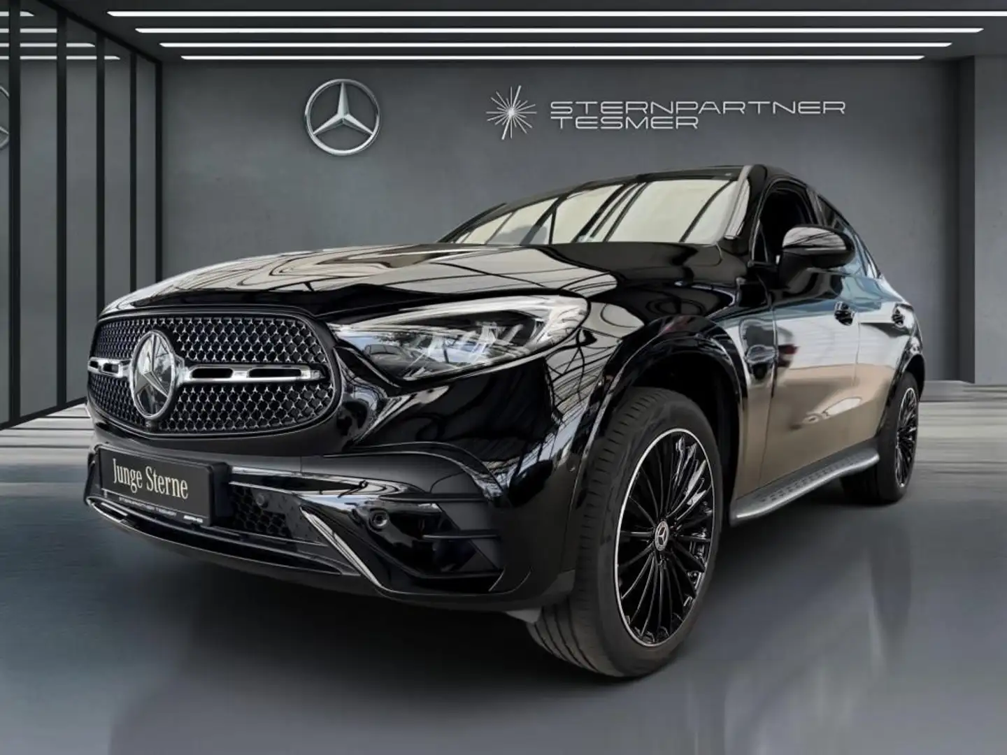 Mercedes-Benz GLC 300 de 4M Coupé AMG, 20'', Night-P., Pano-D. Nero - 2