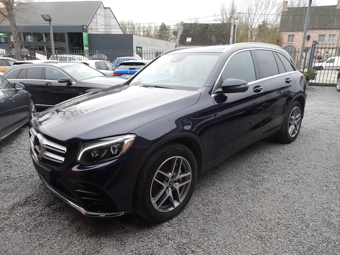 Mercedes-Benz GLC 220 GLC 220 d 4Matic 9G-TRONIC AMG Line Blauw - 2